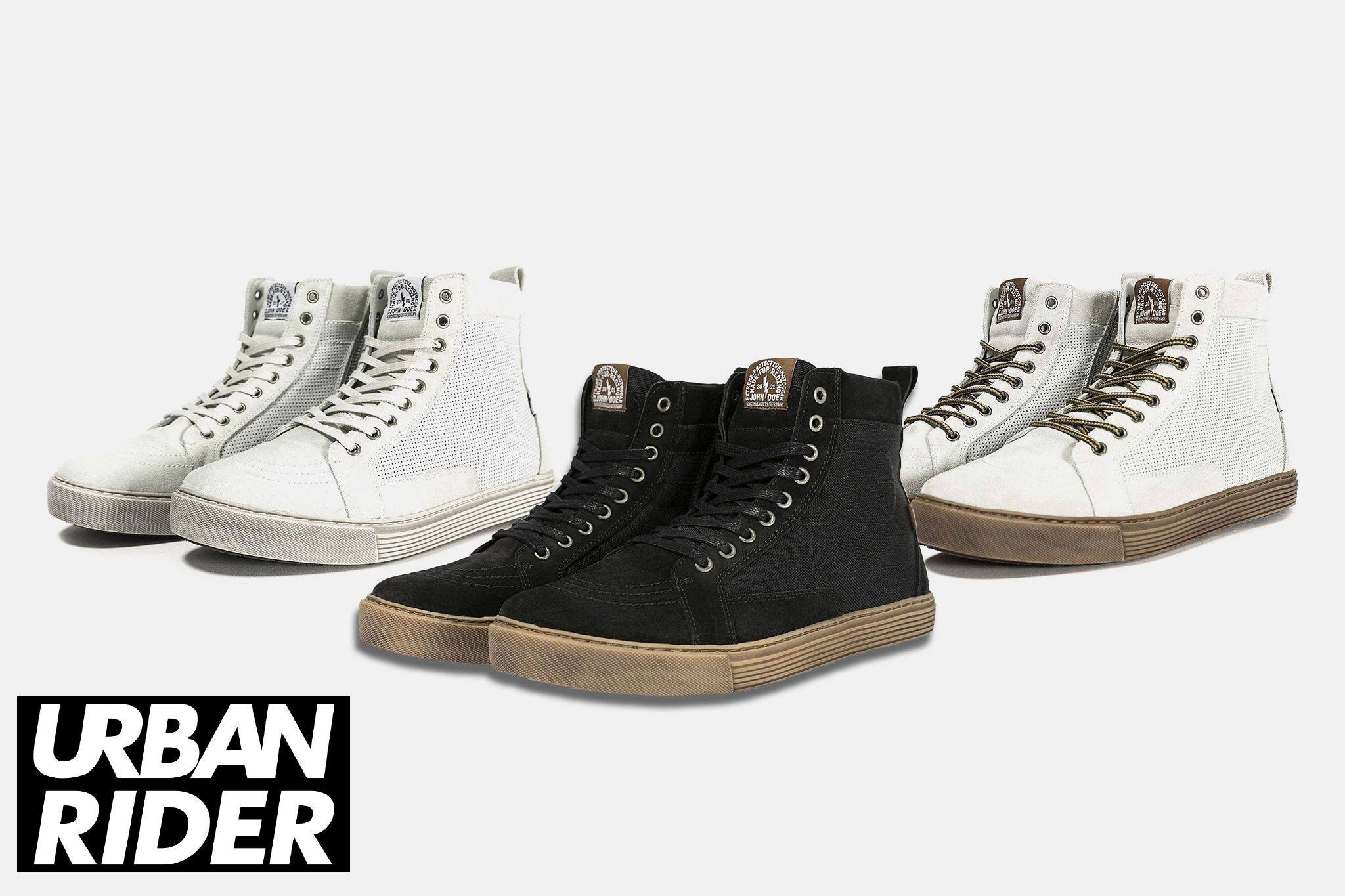 The John Doe Neo motorcycle trainers offer everything you