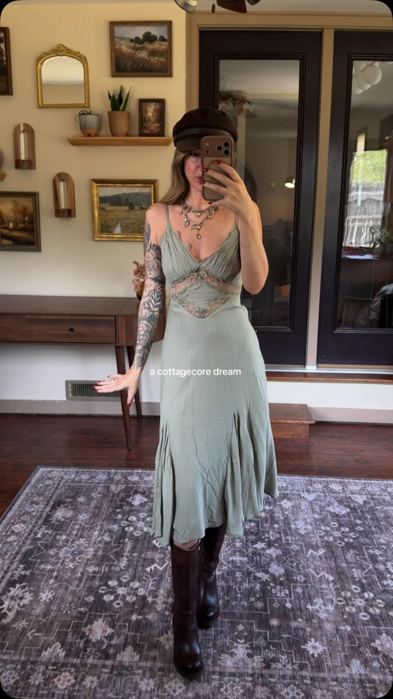 The most PERFECT dress by Cider ✨ , Drop a comment for the 🔗 , #boho#dress#cottagecore | Tiffany Yutesler