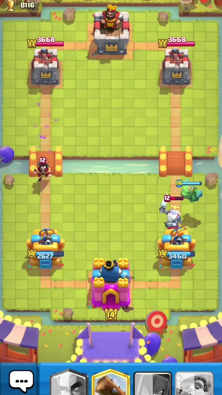 What The F is this game 😱😅 Clash Royale #supercell #gameplay