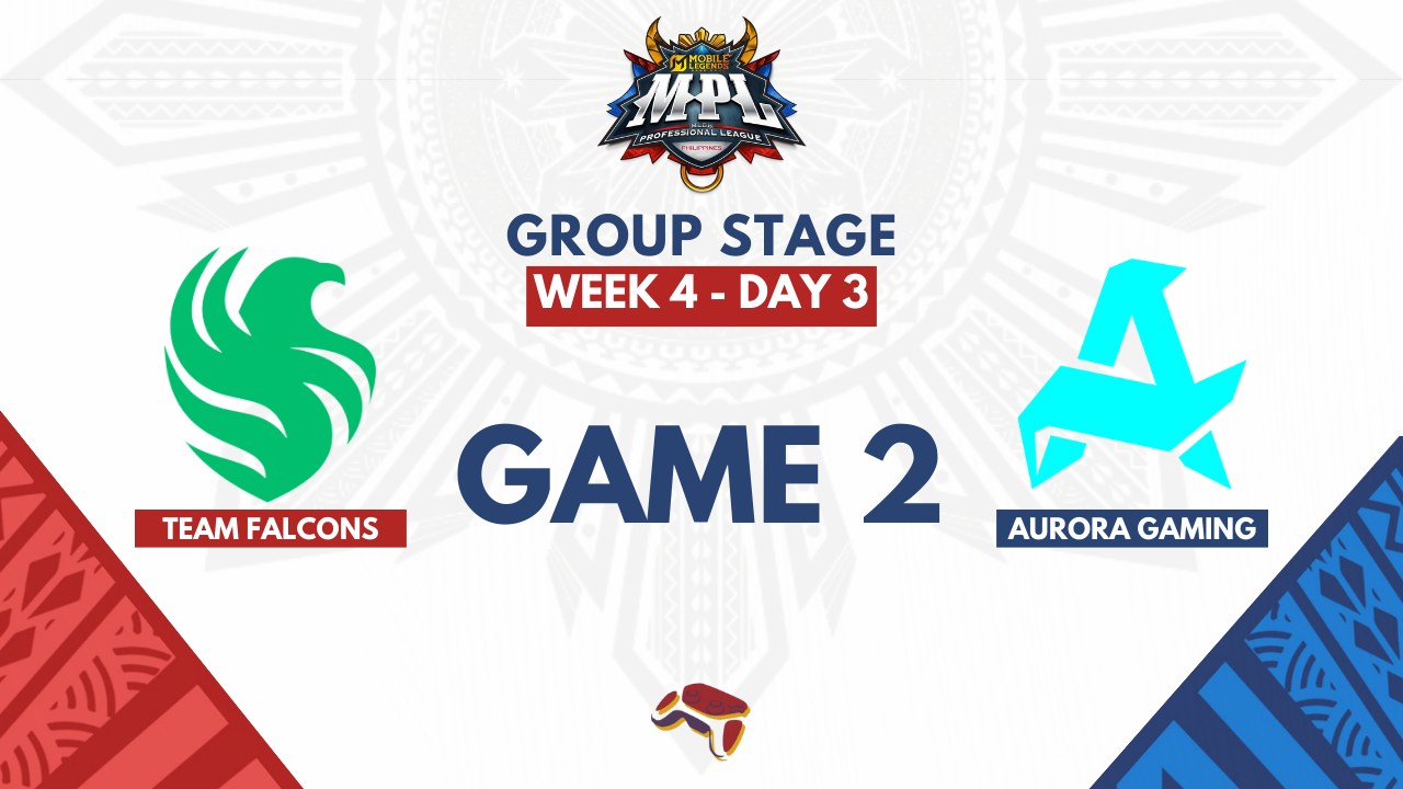 TEAM FALCONS VS AURORA GAMING GAME 2 | FLCN VS RORA | MPL PH S15 | WEEK ...