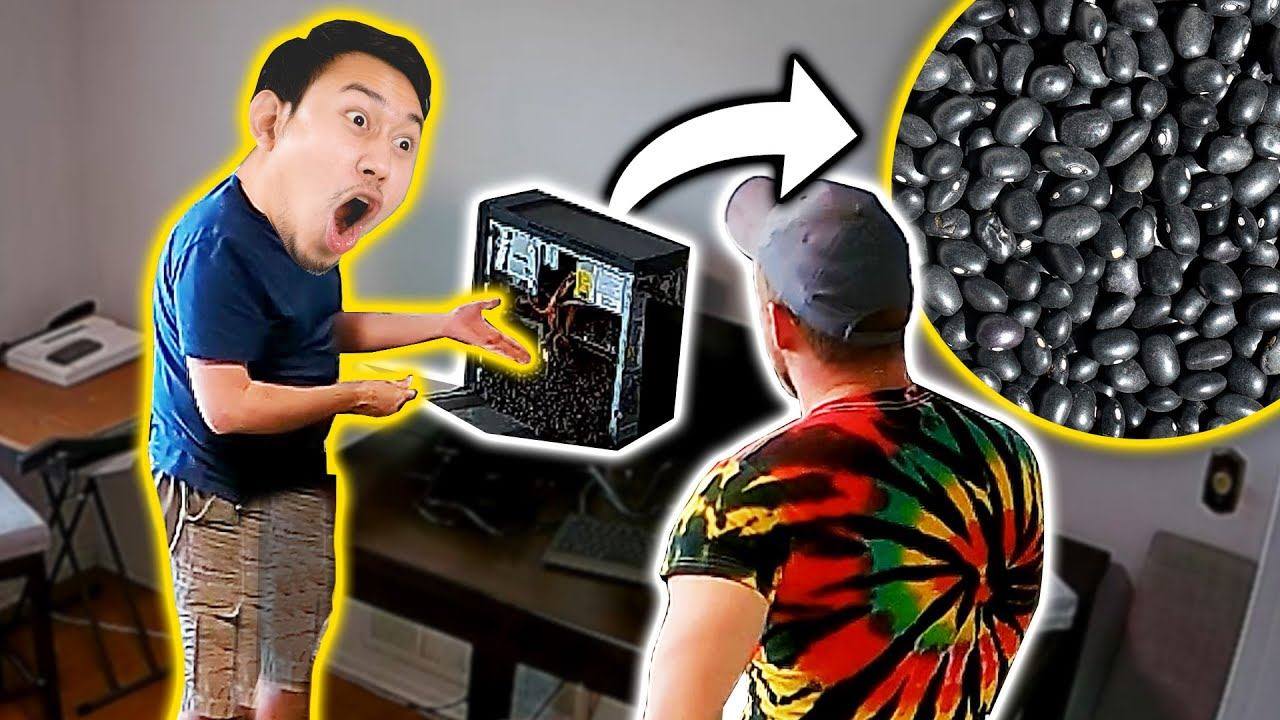 Filling My PC with Beans and Hiring a Repair Man to Fix it ...