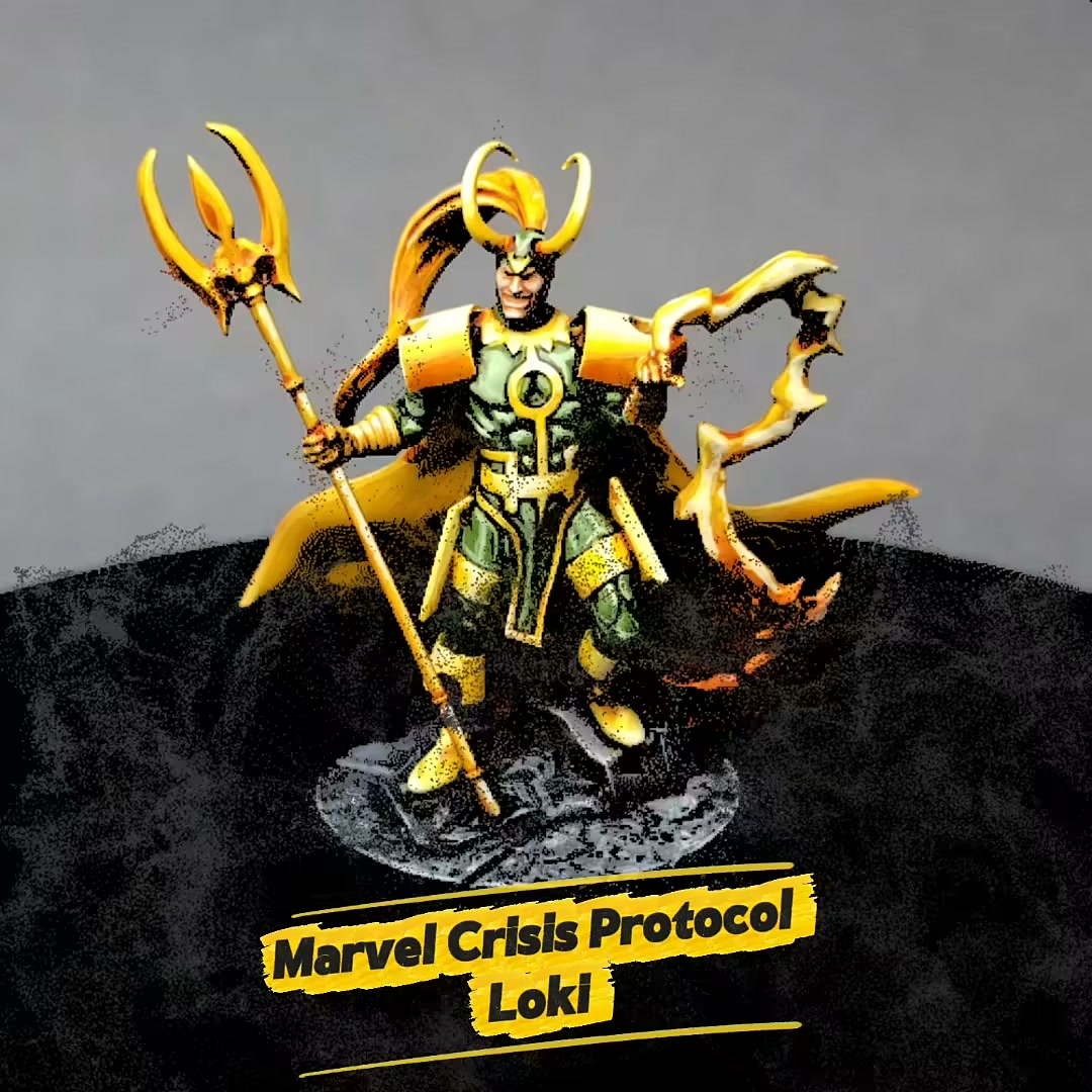 Asmodee - Marvel Crisis Protocol - AMG - Warriors of Asgard | AMG - Warriors of Asgard - Extension figurines - Asgard - 2 joueurs - Dès 14 ans - Angela Heimdall Amora Skurge - multilingue