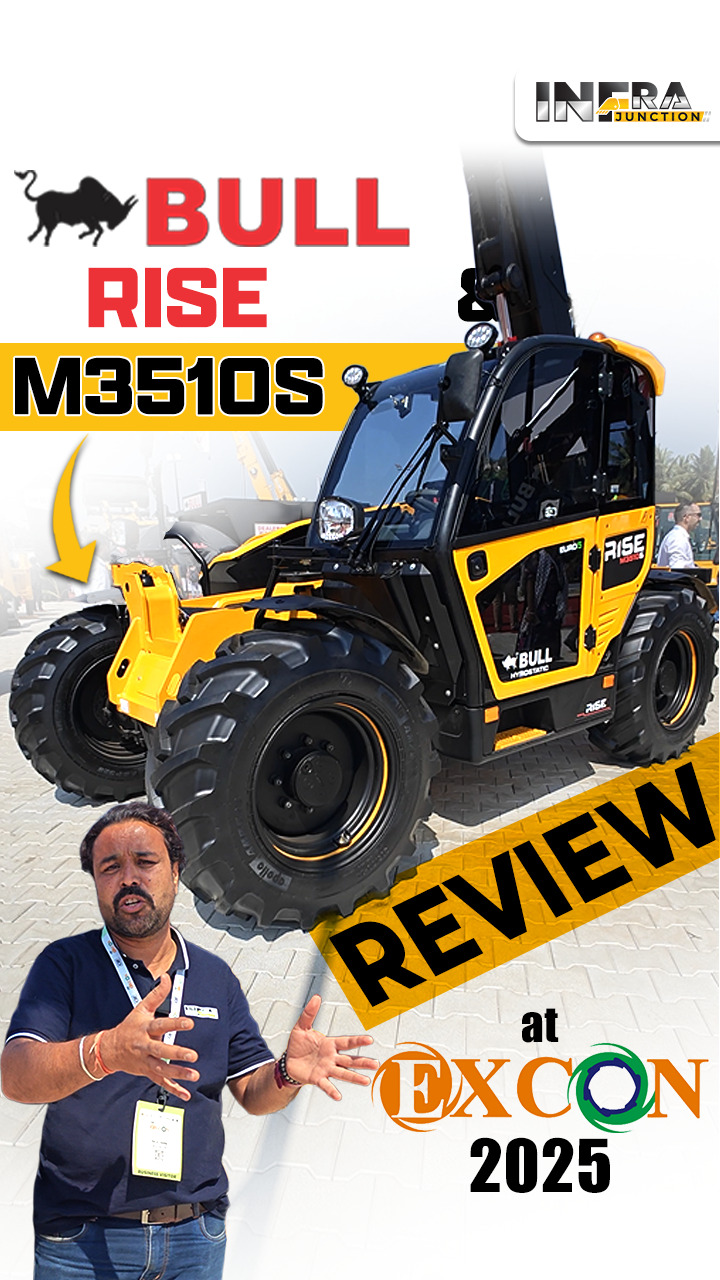 Presenting the Bull Rise M3510S, launched at EXCON 2025 🔥 In this video ...