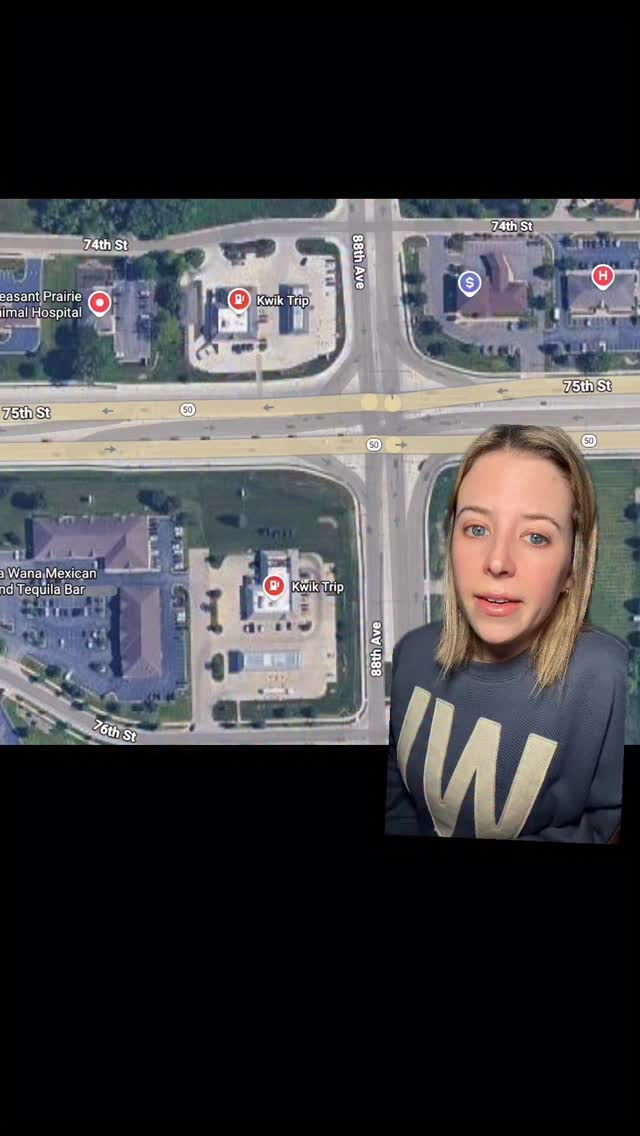 If only every Midwestern intersection could look like this 😏 ⛽️ ...