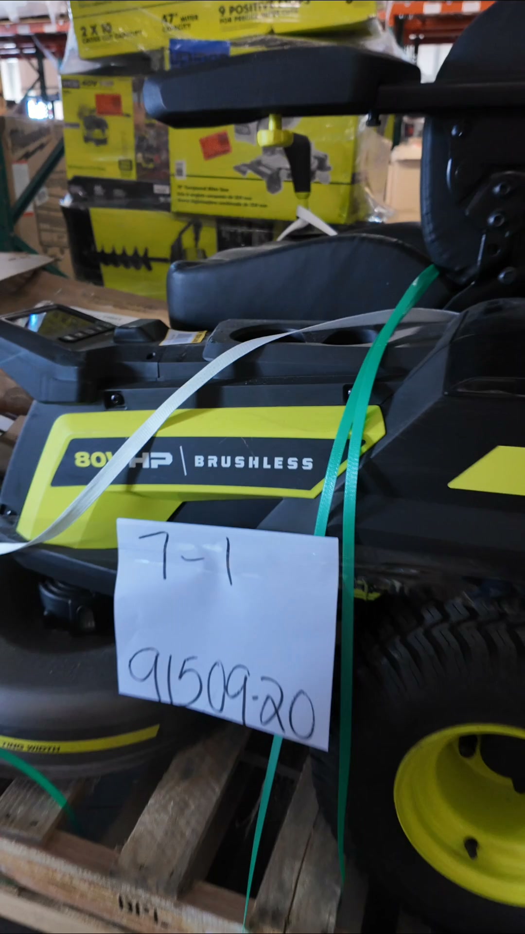 Unleash your inner warrior on the baddest zero turn mower on the