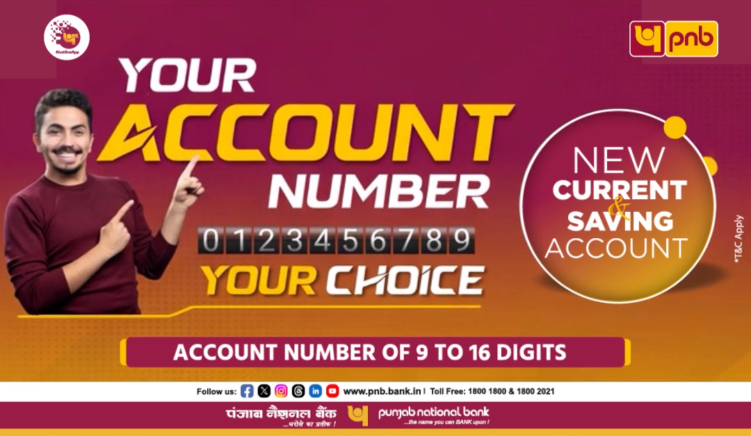 Why settle for random? Choose your own 9–16 digit account number with ...