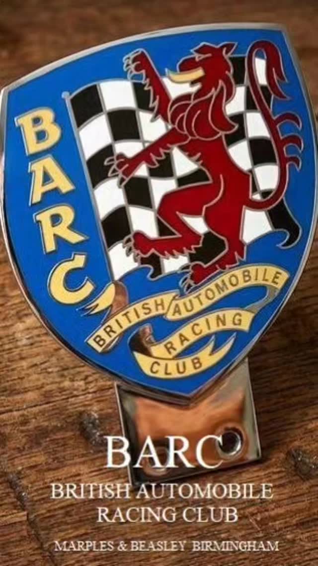 超貴重 デッドスック】1960s BARC メンバーズバッジ #barc #brscc 