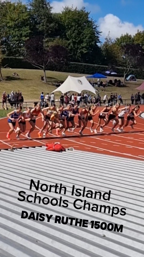 Daisy Ruthe North Island 1500m Schools Champs. 4:41 pb. 13 years old ...