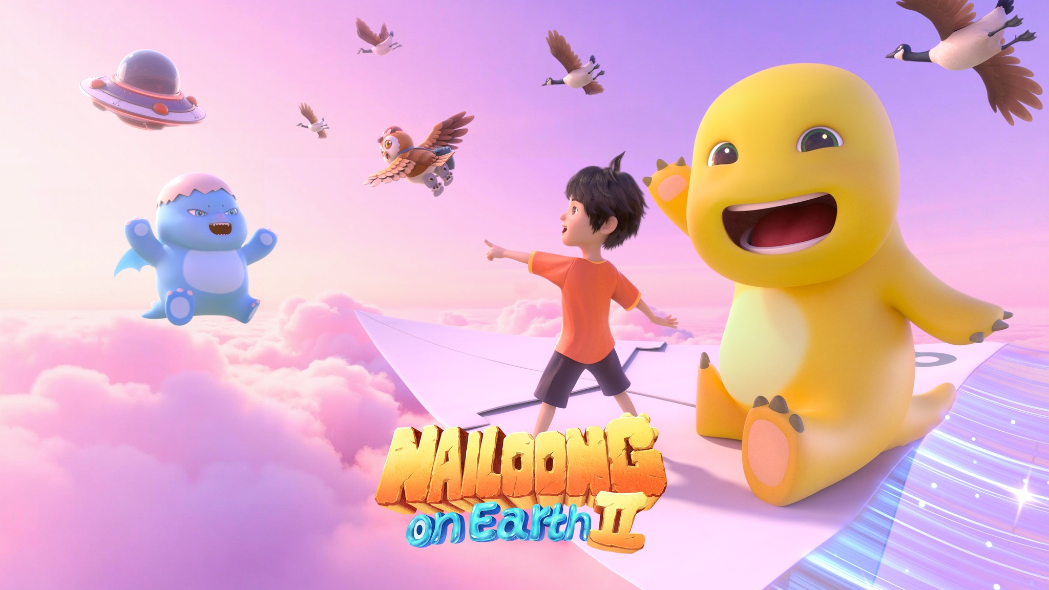 “NAILOONG on EarthⅡ ” premieres in just 3 days! ⏰🐲 The joy signal from ...