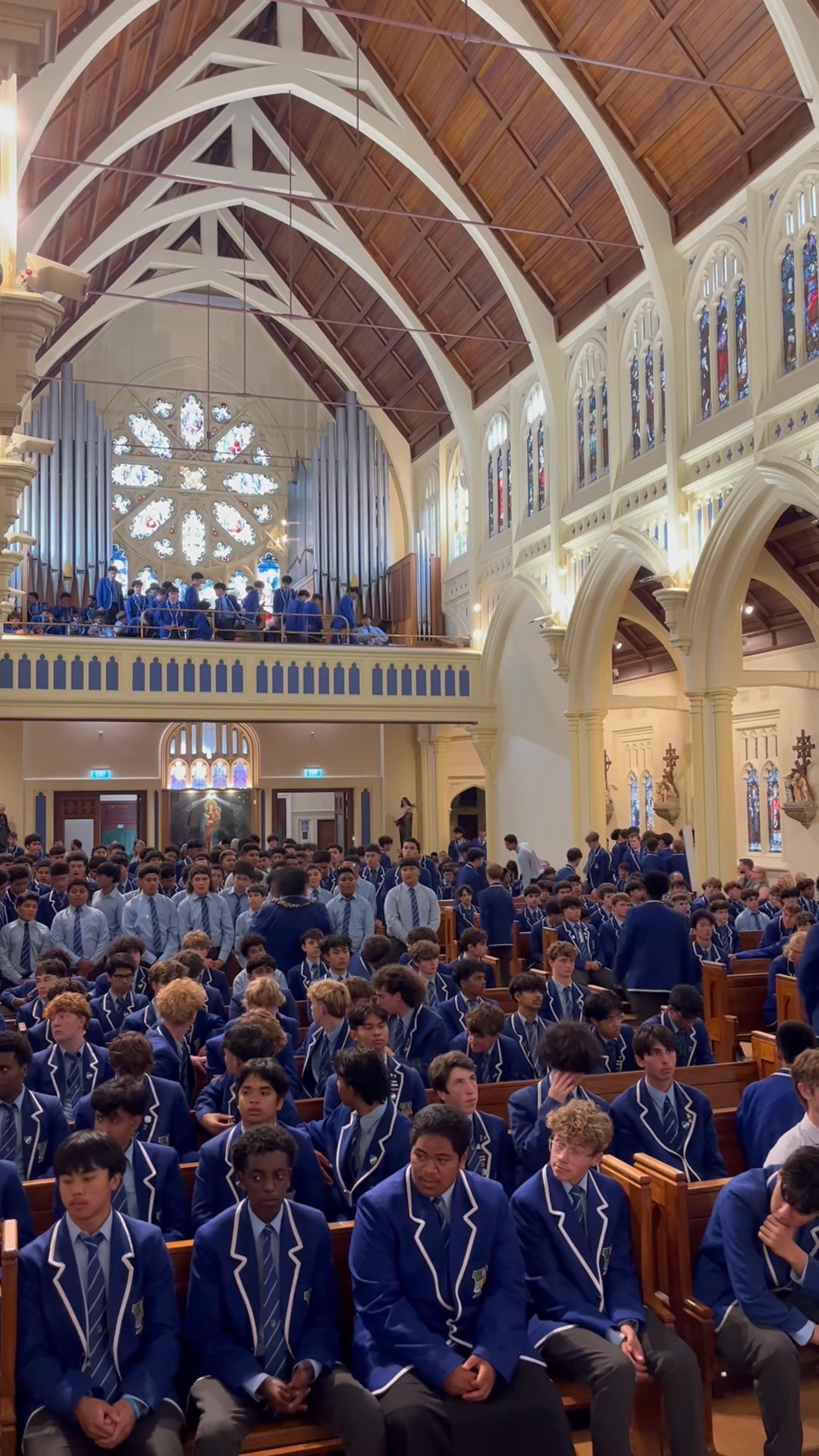 It’s always a special occasion when we go to St Mary of the Angels for ...