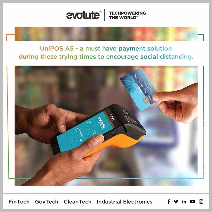 UniPOS A5 is an omni-channel payment acceptance device with 4 different ...