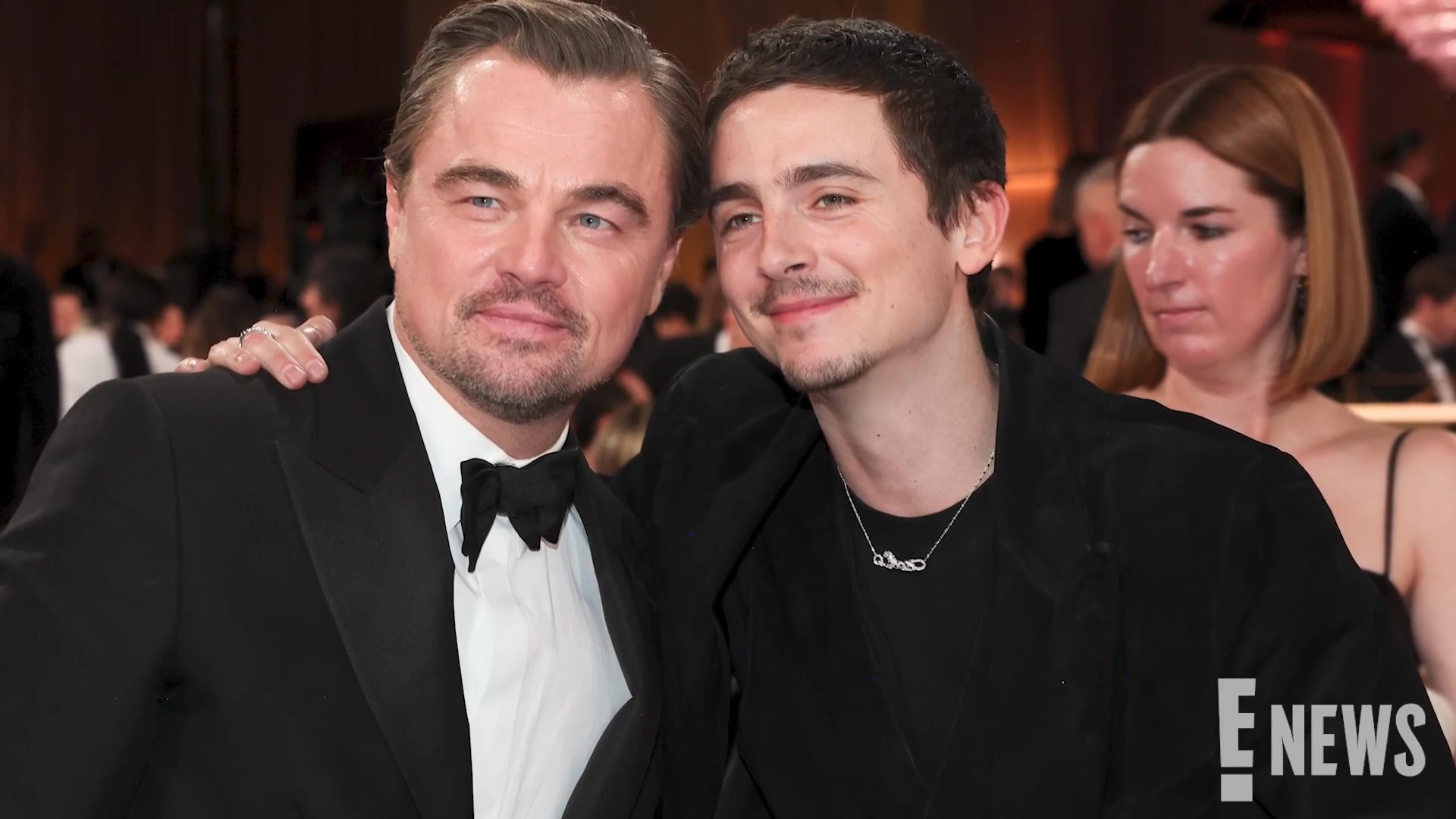 At the 2026 Golden Globes, Leonardo DiCaprio shared a celebratory ...
