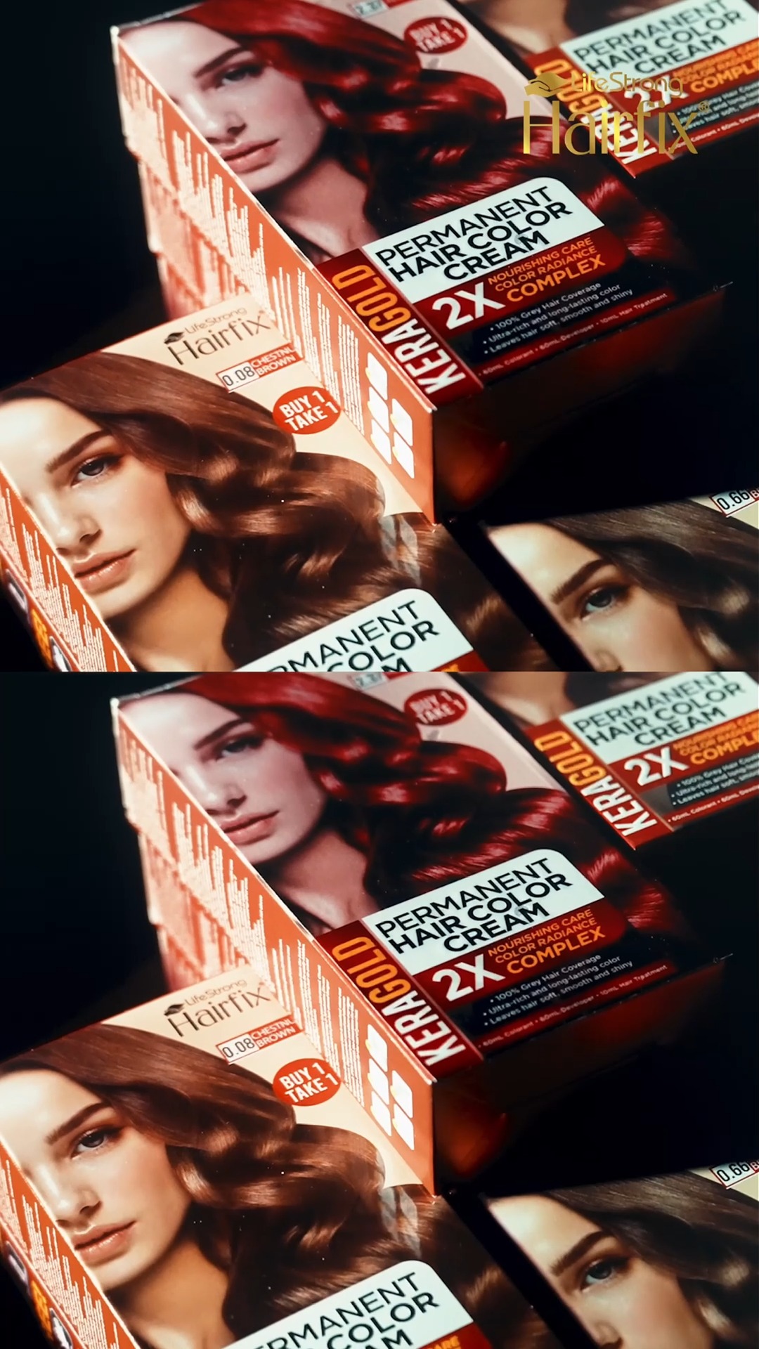 Powered by Hairfix Permanent Hair Color, she delivers bold, vibrant ...