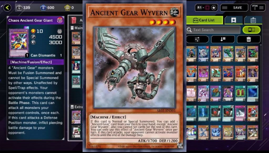gear deck yugioh Yu-Gi-Oh! - Ancient (SD10-EN015) - Structure 10: Machine Re-Volt - 1st Edition An individual card from the Yu ANCIENT GEAR DECK WITH INFINITRACK