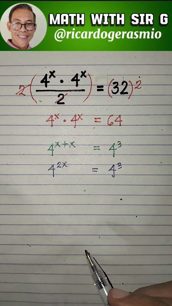 Basic Math Review: Power of a Power! | Prof D