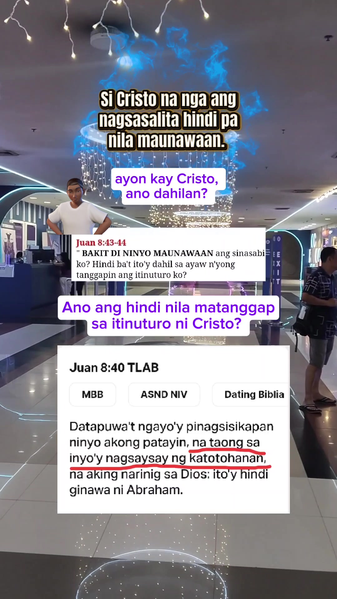 Sermon talaga ang inaabot ng mga taong hindi nakakaunawa sa sinasabi ni ...