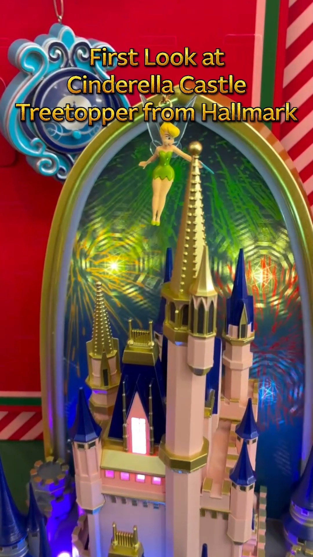 t*o様 Disney Castle オーナメント　白雪姫 Get a FIRST LOOK at the Cinderella Castle Tree Topper from