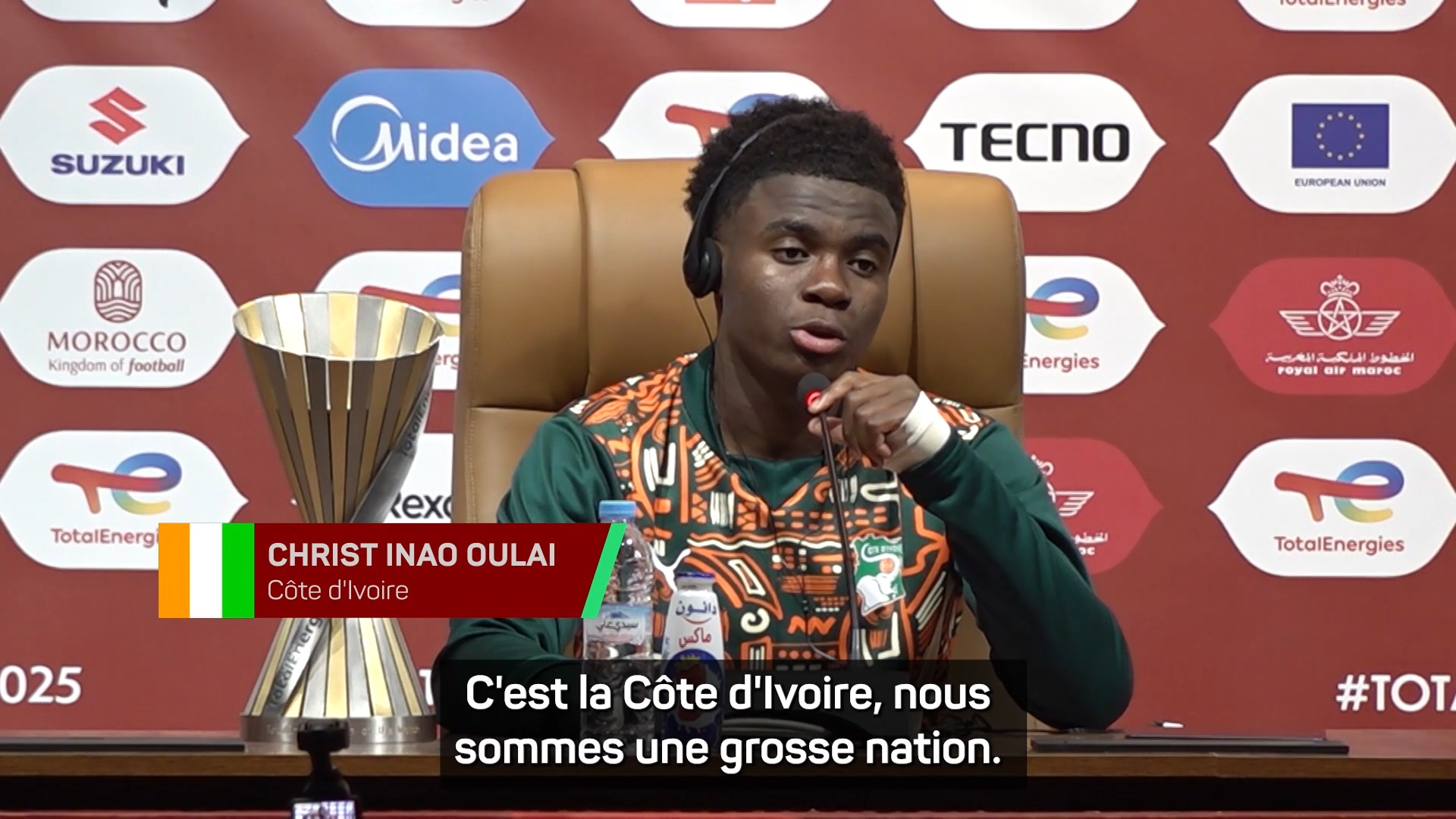 🤩🇨🇮 La joie d' Inao Oulaï après la REMONTADA folle de la Côte d'Ivoire ...