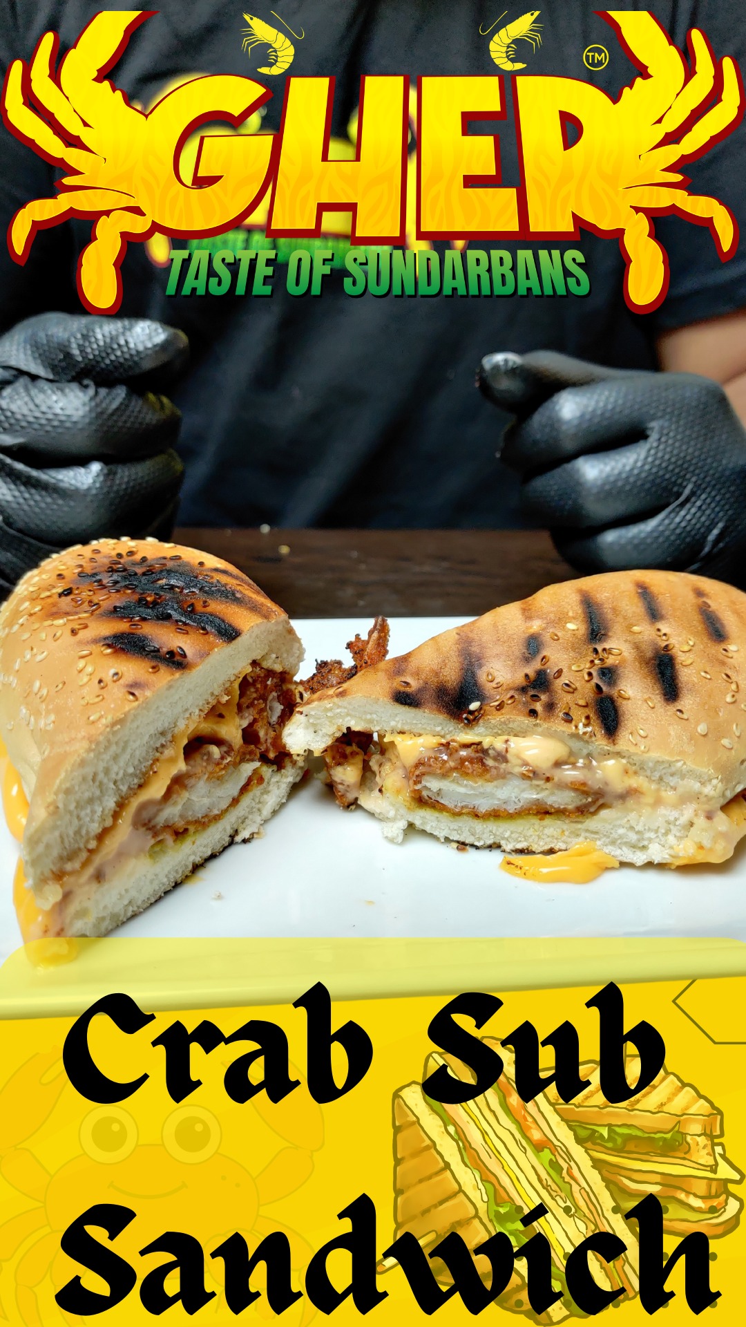 𝐂𝐫𝐚𝐛 𝐒𝐮𝐛 𝐒𝐚𝐧𝐝𝐰𝐢𝐜𝐡 🥪 – 𝐅𝐢𝐫𝐬𝐭 𝐓𝐢𝐦𝐞 𝐢𝐧 𝐓𝐨𝐰𝐧! 🦀 𝐎𝐫𝐝𝐞𝐫 𝐍𝐨𝐰 𝐚𝐧𝐝 𝐓𝐫𝐲 𝐈𝐭 𝐓𝐨𝐝𝐚𝐲 ...
