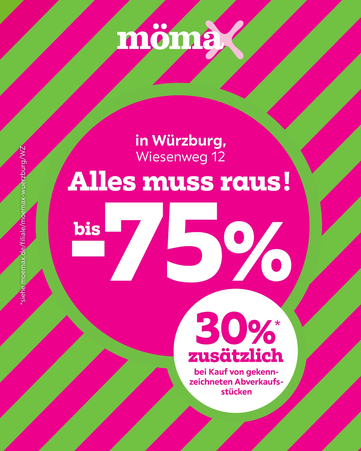Sagenhafte Angebote zum Abverkauf bei mömax in Würzburg am Wiesenweg - jetzt Rabatte sichern 💚🛒 | mömax Deutschland