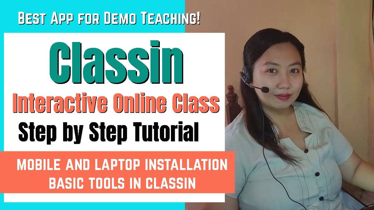 Pwede ang classin sa cellphone, tablet at laptop! Napaka daling gamitin ...