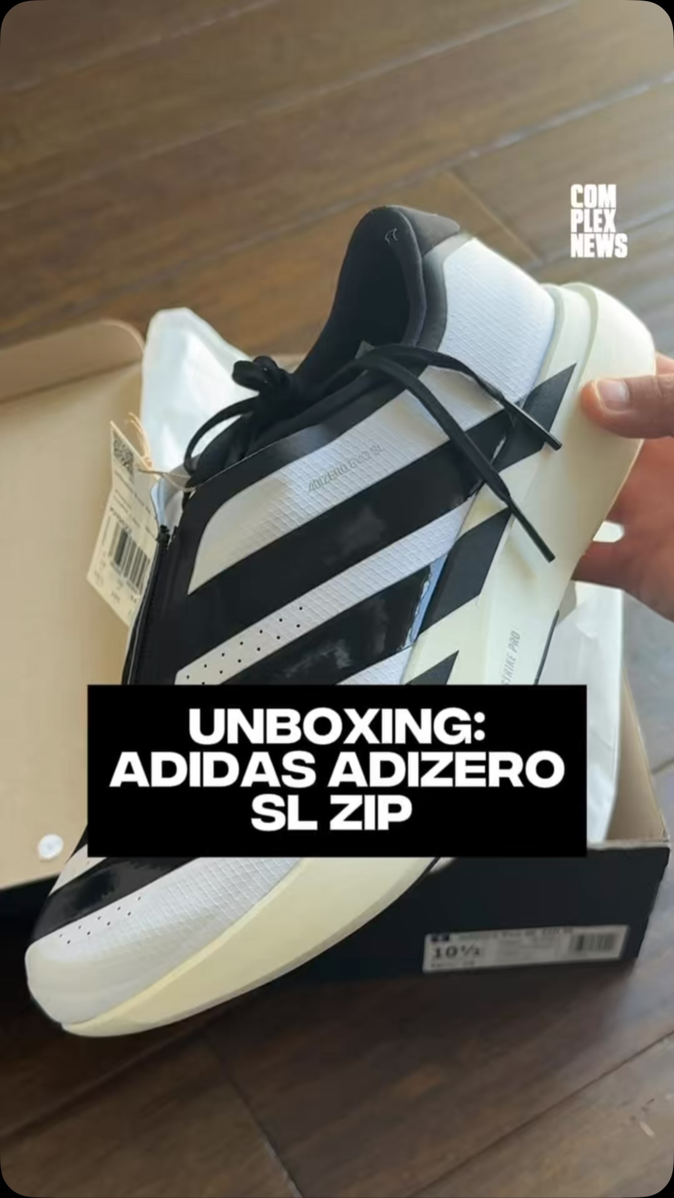 The Adidas Evo SL is back with a sleek new zippered update 👀 LINK