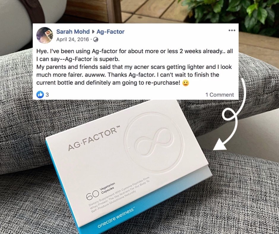 ag factor vs glutathione Amazing Skin Transformation In Just 2 Weeks ✨ 🙌🏻 AG-FACTOR™ is the skin-brightening supplement that lightens our battle scars by encouraging lighter skin cells naturally 🍃 Others have Acetyl L-Glutathione (Allergy Research
