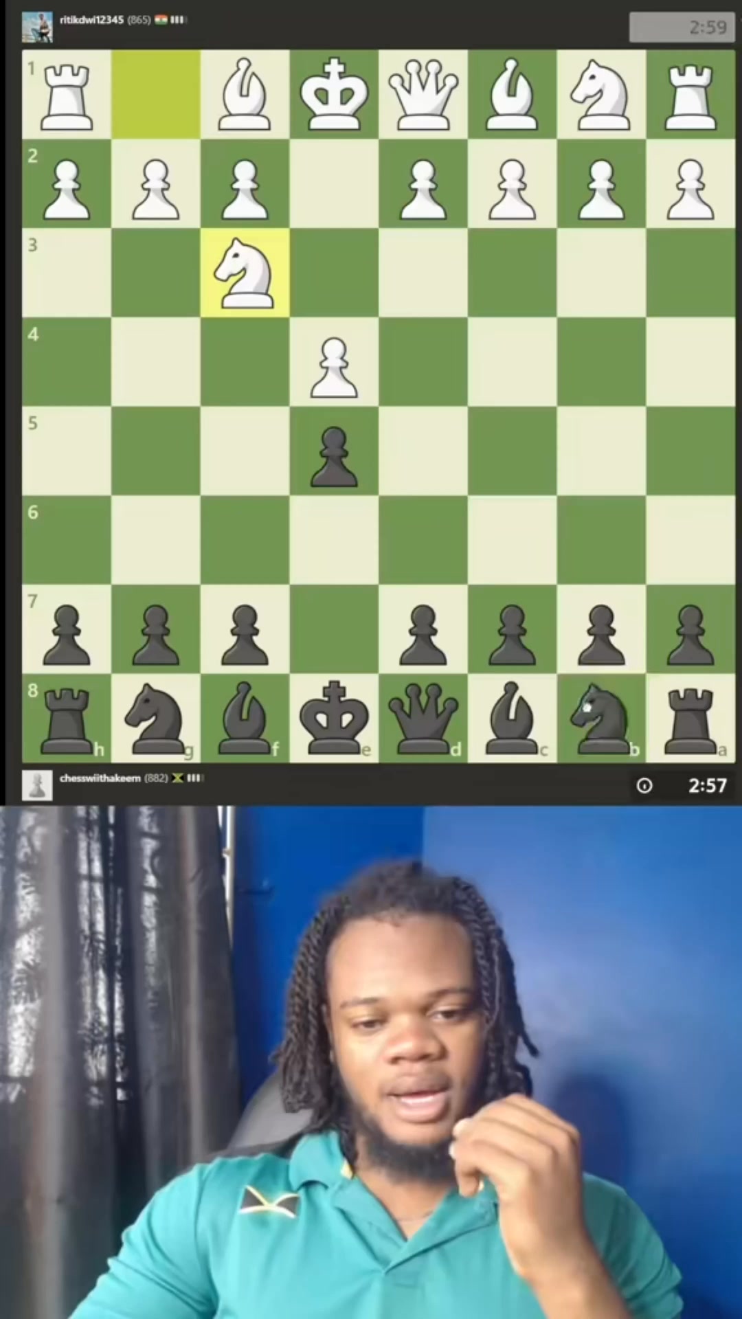 Italian game - #chesstricks #chesscom #chessmaster #chess # ...