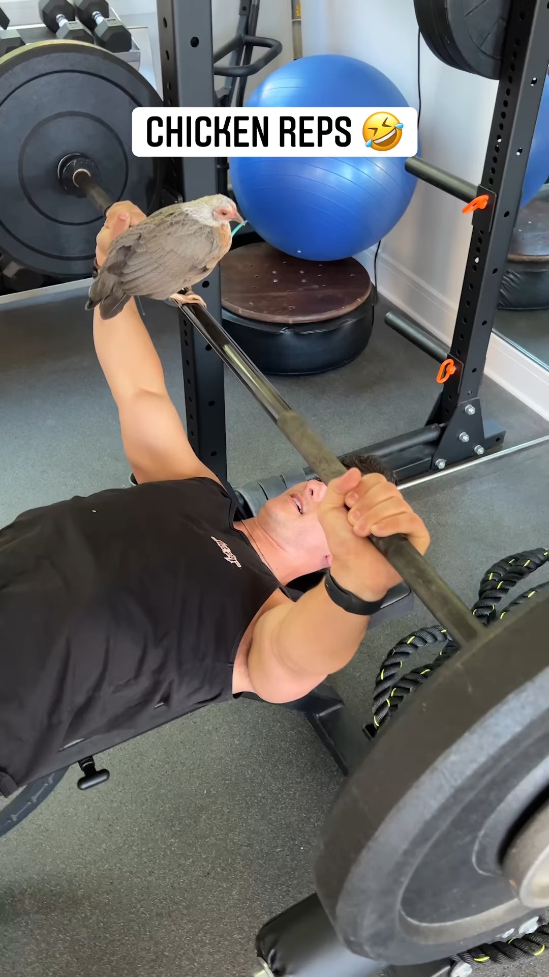 Chicken Up! 🤣 #chicken #workout #gym #reels #fyp | Donald Jenkins ...