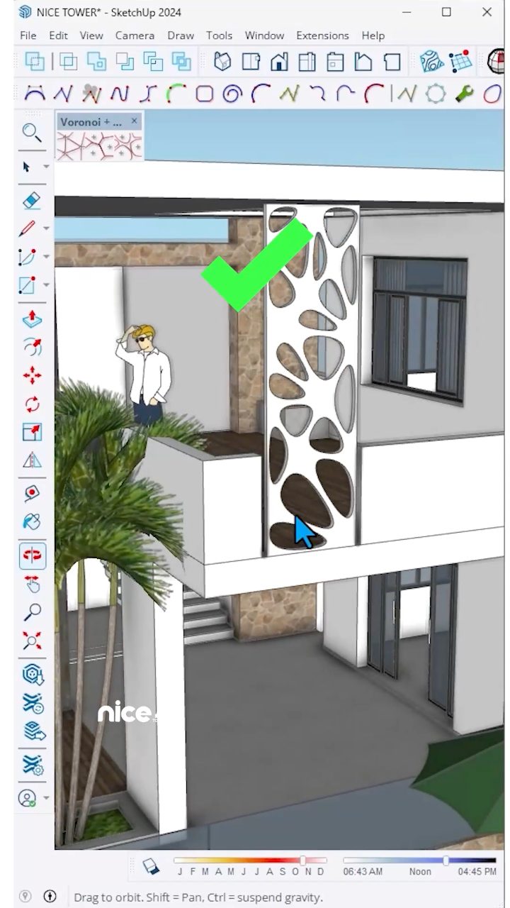 How to use the Voronoi plugin in SketchUp?! I hope this tutorial is ...