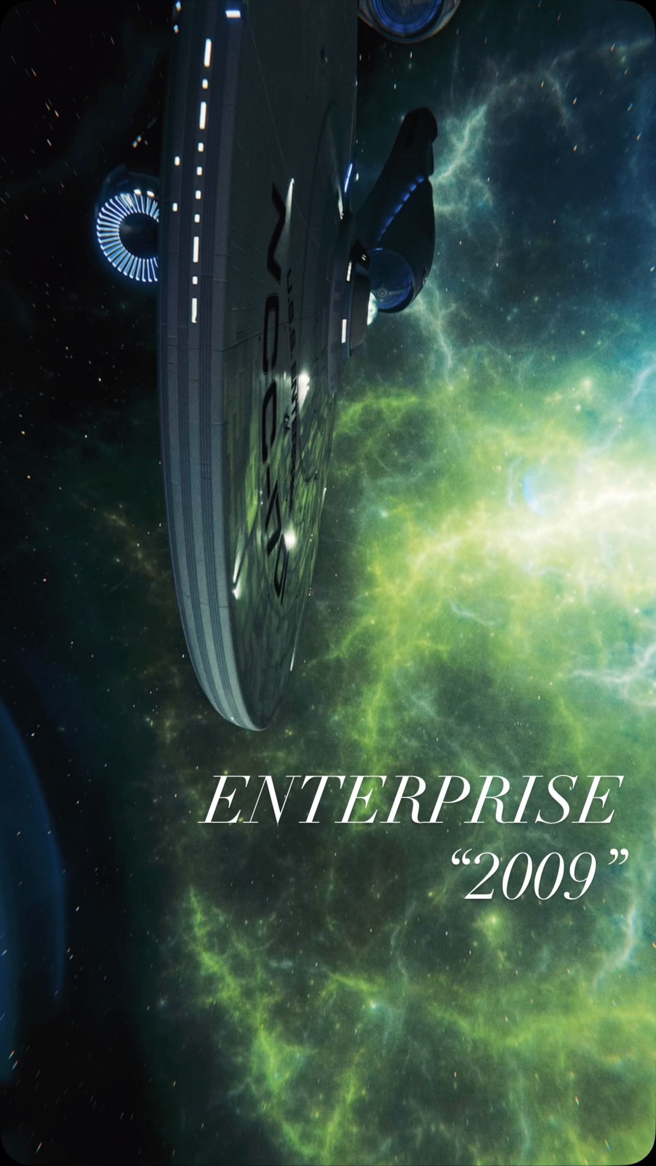 The 2009 Enterprise … I'm going to say it. It's actually a good