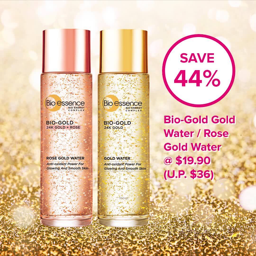 Bio-essence Bio-Gold 24K Gold Water 30ml Anti-Aging Radiance Boosting Nano Gold Peptide Wrinkle Reducer Bio-Energy Complex Free Radical Fighter Normal Dry Combination Skin Care - Lazada
