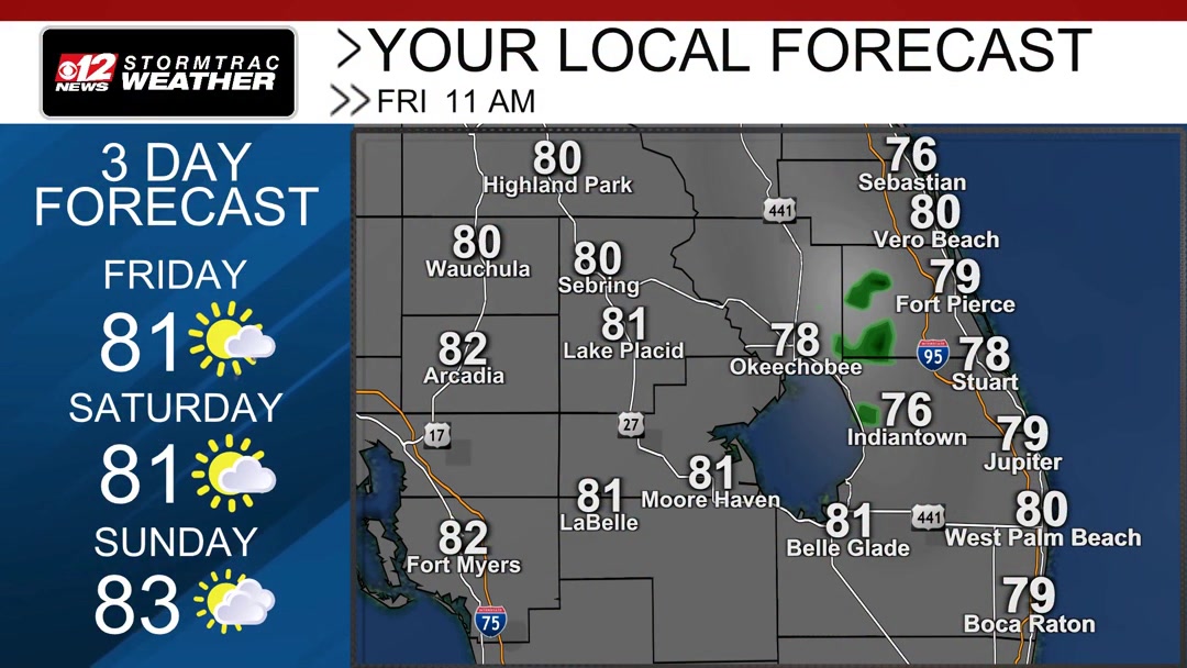 Good Morning! Get ready for the day with a check of your weather. Read ...