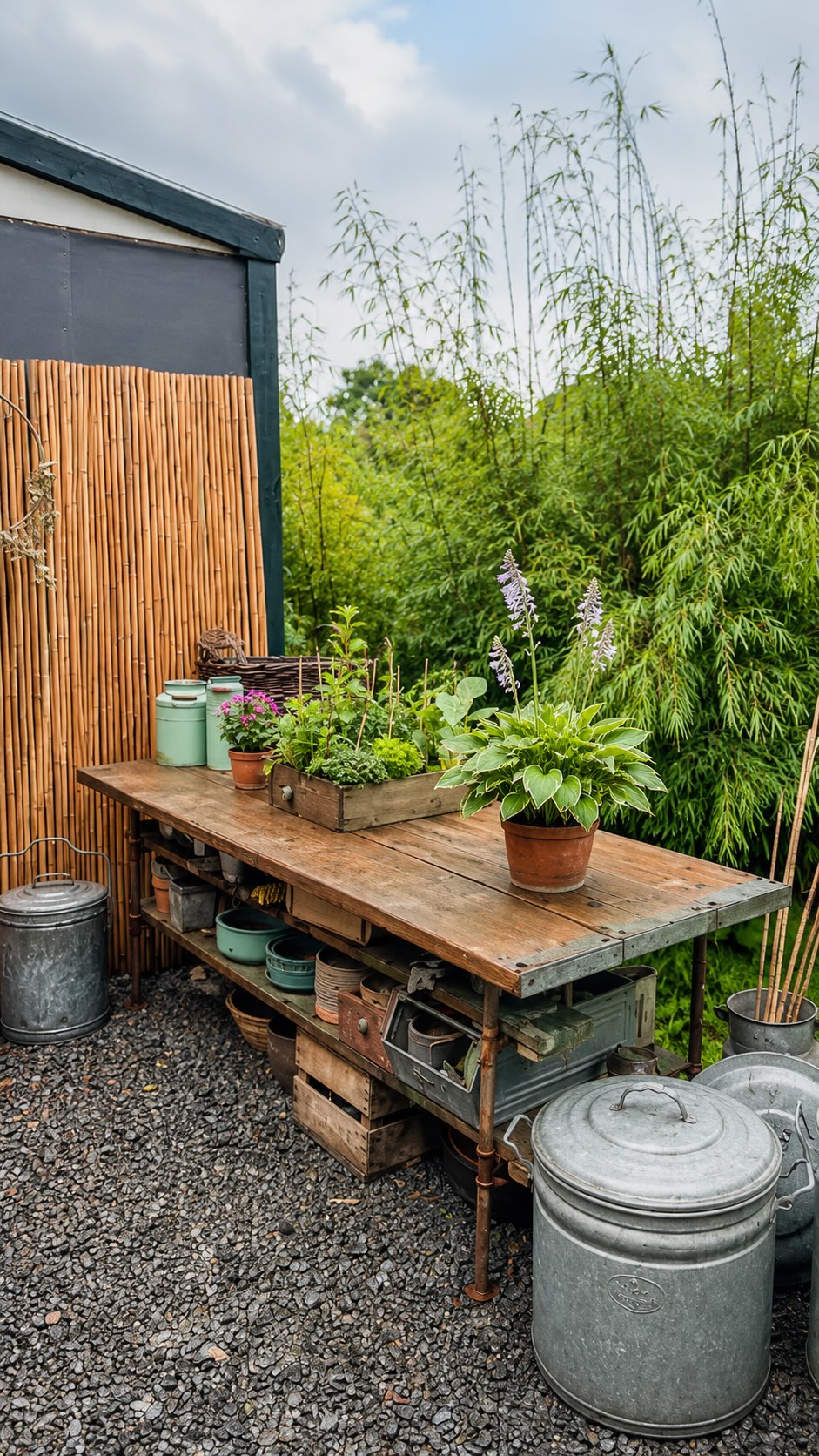 🤎🌿 Aus Alt mach Neu!, Mein alter Pflanztisch war leider komplett zusammengebrochen. Statt alles wegzuwerfen, habe ich die alten Bretter recycelt und ihnen ein neues Leben geschenkt. ♻️, Der neue