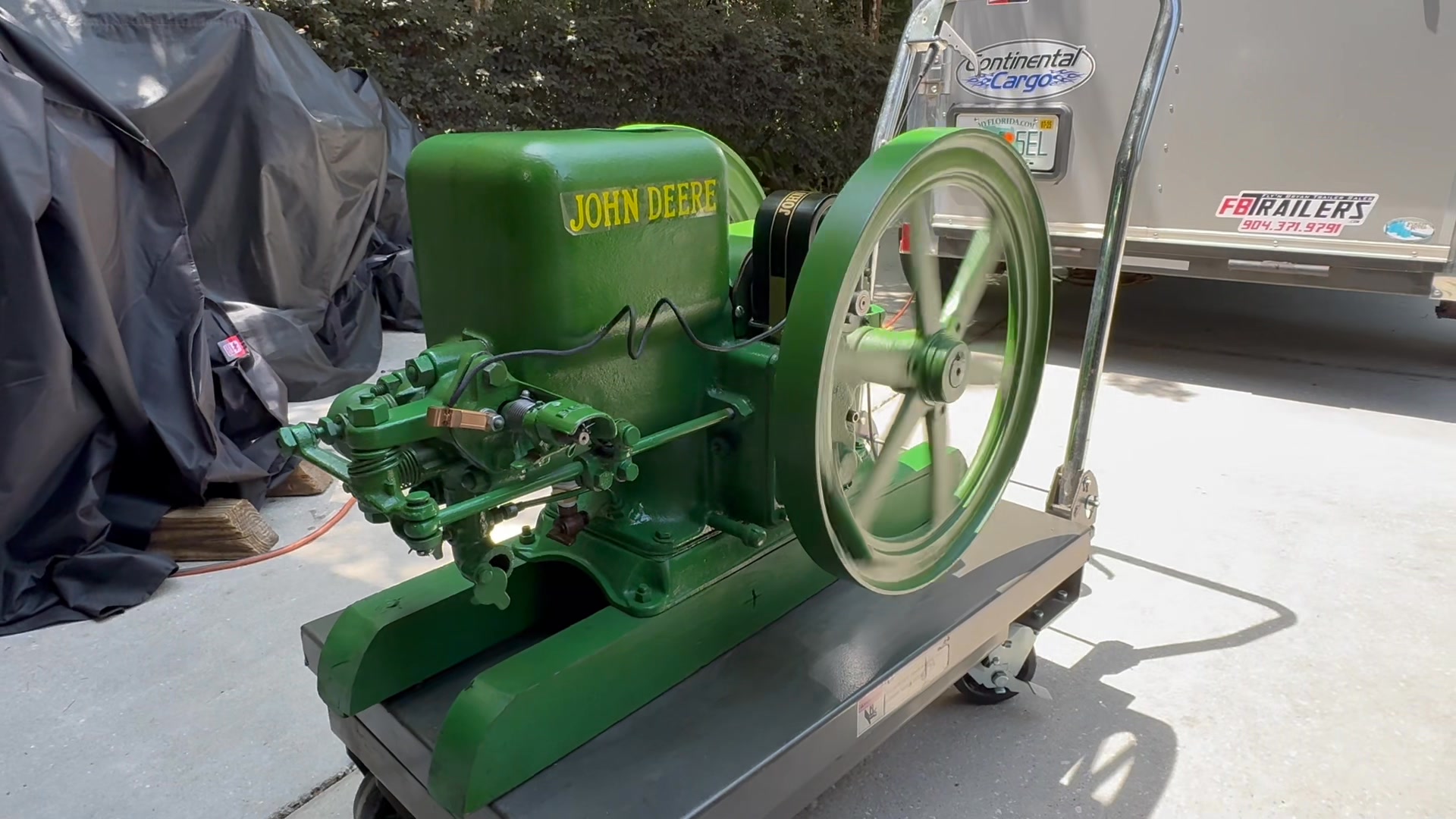 1925 John Deere 1.5 HP Engine with Corn Sheller for Sale at Auction - Auctions