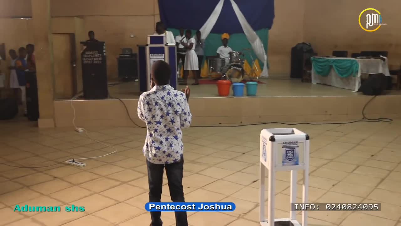 PENTECOST JOSHUA LIVE MINISTRATION AT ADUMAN SENIOR HIGH SCHOOL ...