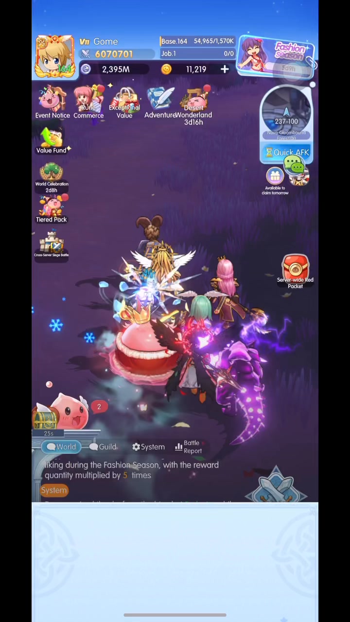 ASTRAL TOWER RUN Event 3 star Ragnarok Idle Adventure #roia | Gome ...