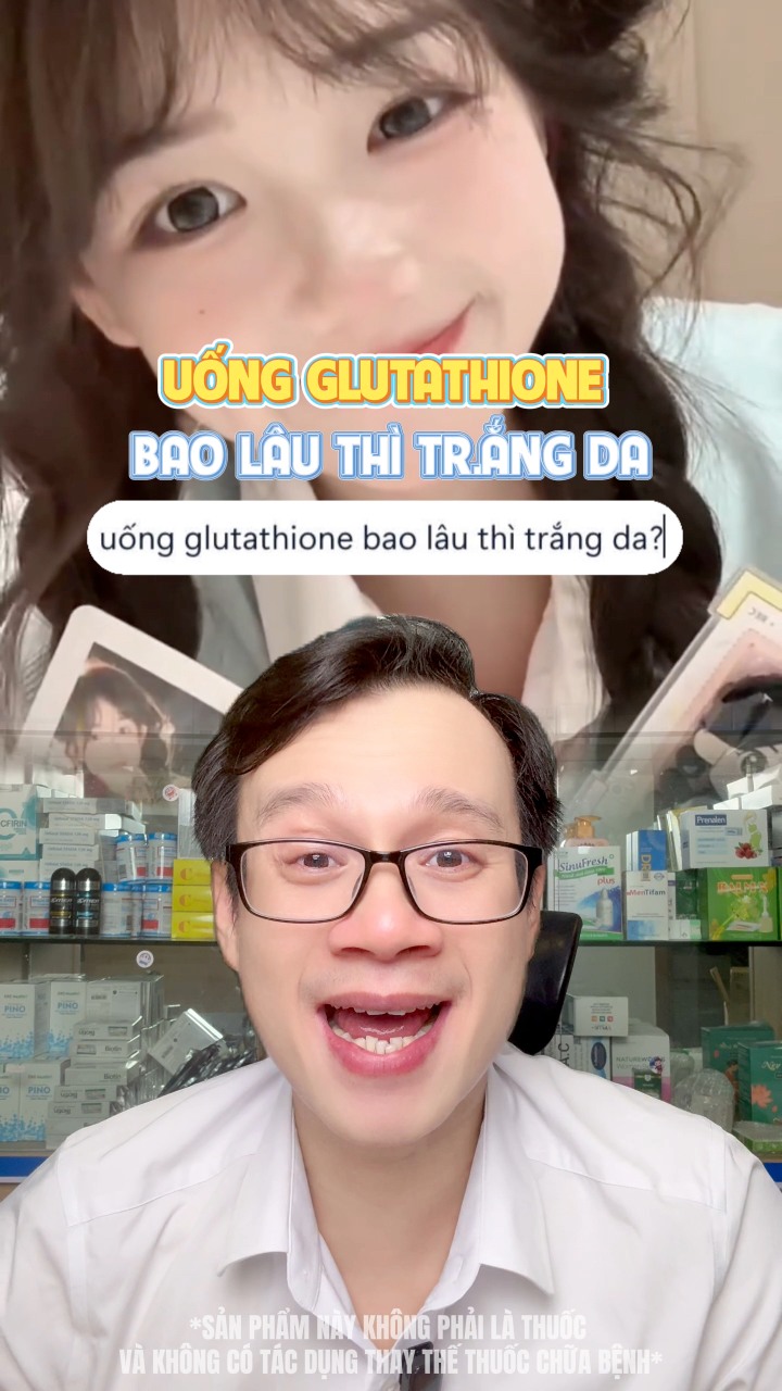 Uống Glutathion bao lâu thì tr.ắng da? #Thsdsnguyenduythuc #sốngkhoẻ #songkhoe #reels | ThS.Ds Nguyễn Duy Thực Official