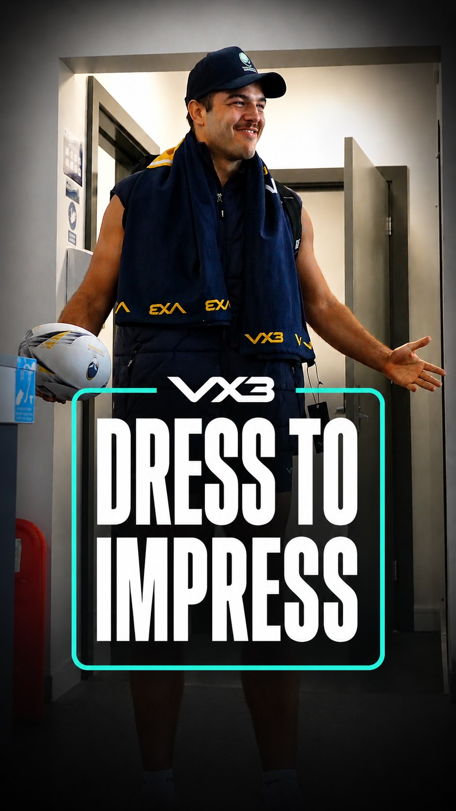 𝐃𝐑𝐄𝐒𝐒 𝐓𝐎 𝐈𝐌𝐏𝐑𝐄𝐒𝐒 🔥, Hosted by our very own James Short, Roma Zheng and James Cherry go head-to-head in the VX3 Shop, putting together outfits for each other using only Worcester Warriors kit. 👀, Who 