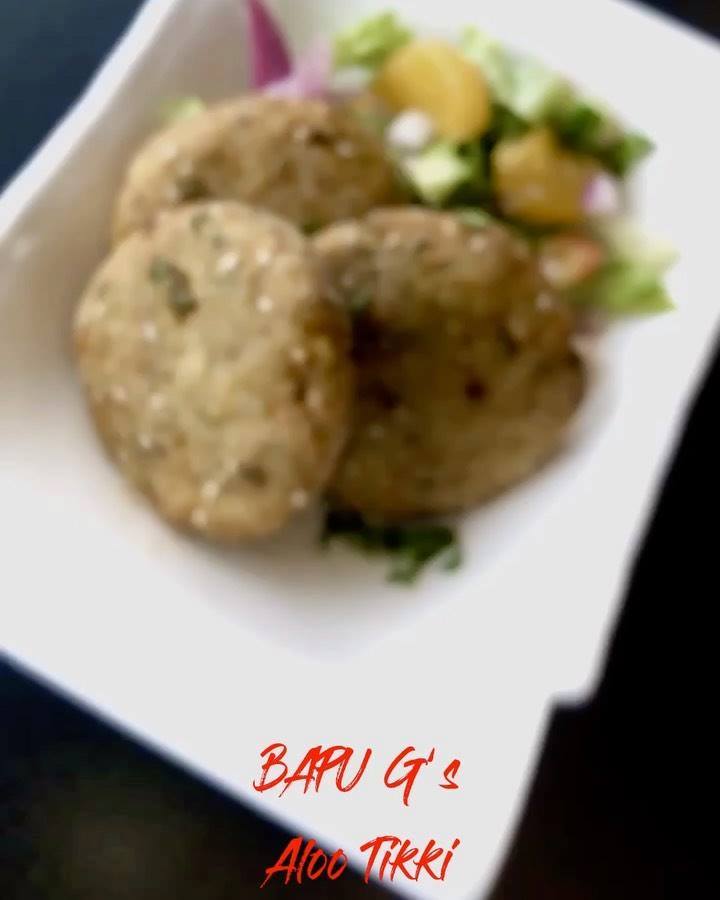 Bapu G’s mouth-watering Aloo Tikki. Order now! from our website. Link ...