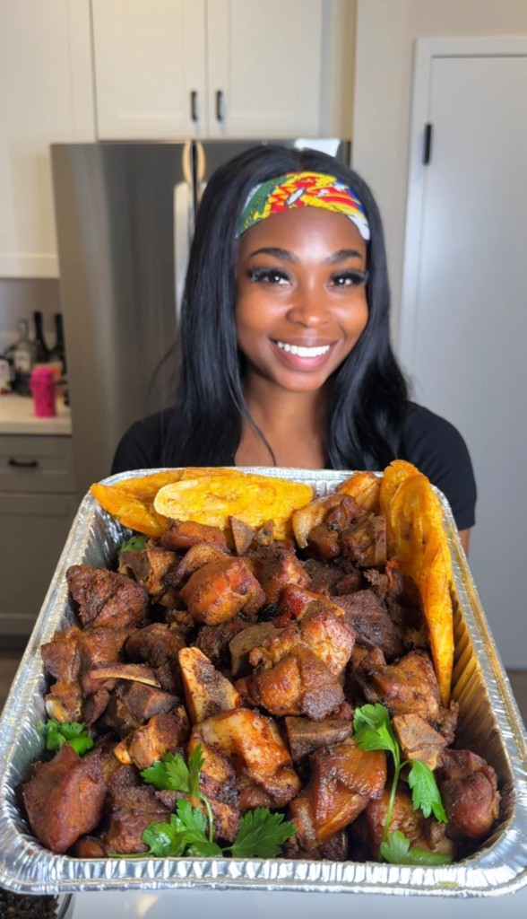 I made the most Popular Haitian Dish! 🇭🇹 Fried Griot, Diri djon djon ...