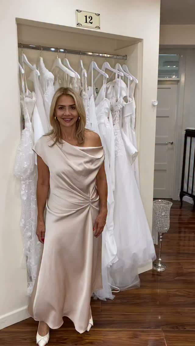 my fair lady bridesmaid dresses Did you know at Tullamore we stock the fabulous @carlaruizcostura 😍❤️ , This beautiful champagne dress is the perfect choice for your next Occassion! Also available in navy! , #carlaruiz Bride dress