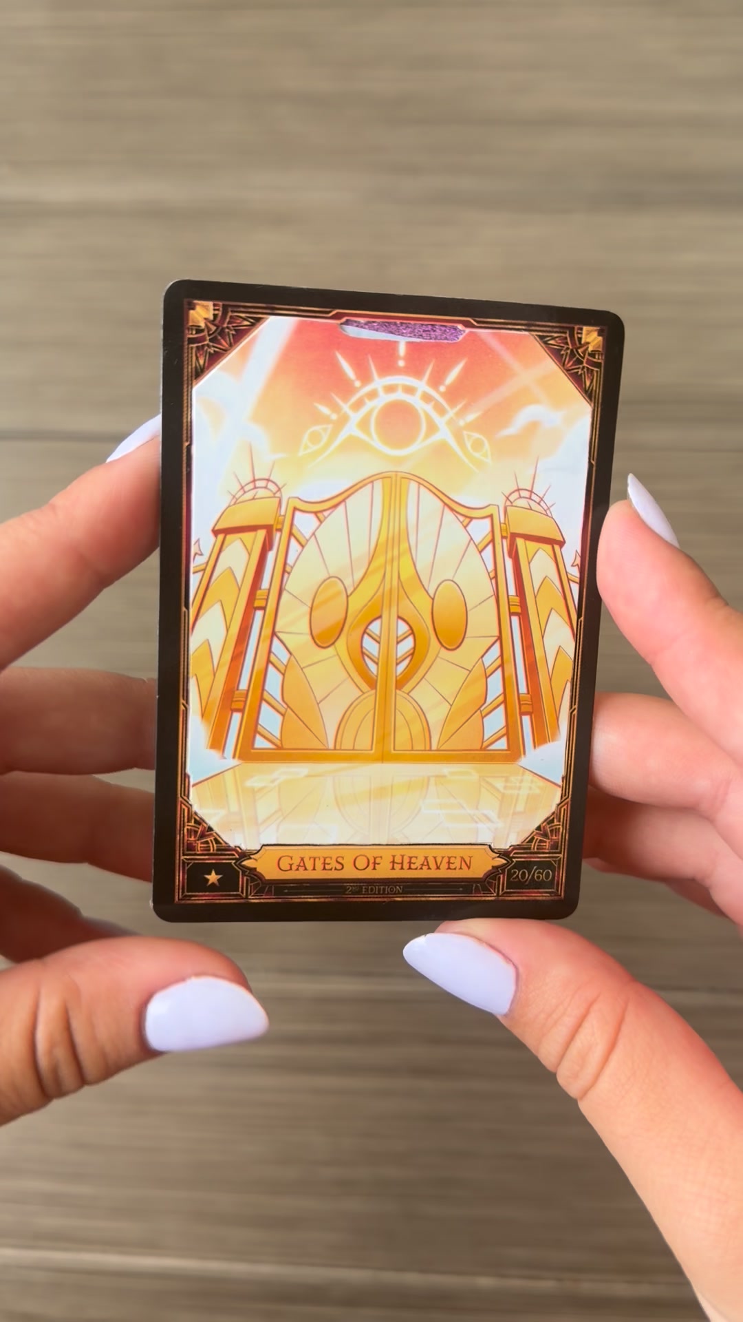 What is the value of Sera's Holy Form 2nd edition trading card?