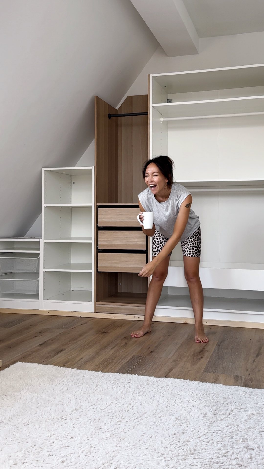 IKEA PAX DIY - Einbauschrank unter ner Schrägen selber bauen