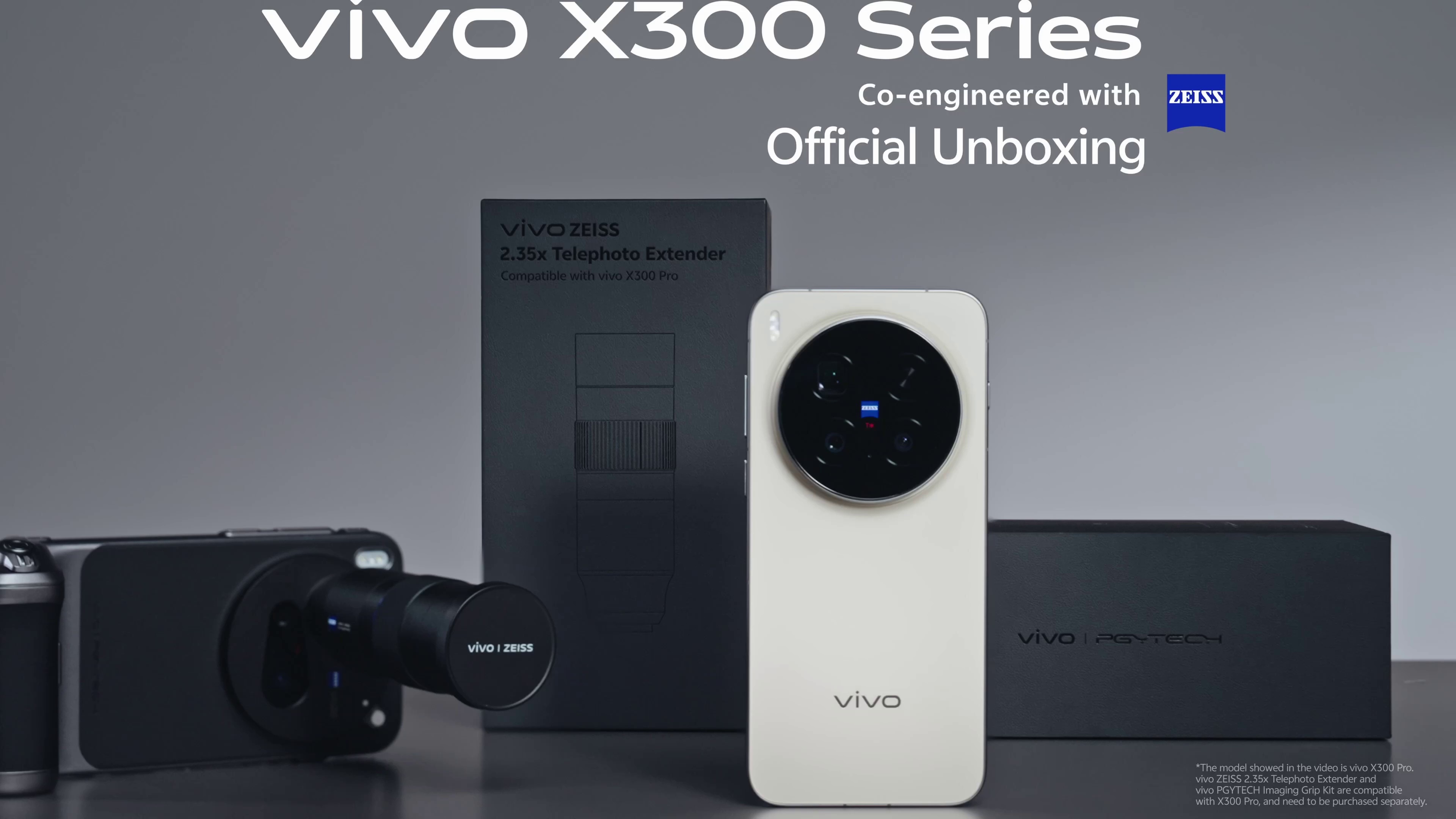 Thank you to our customer for pre-ordering the latest vivo X300