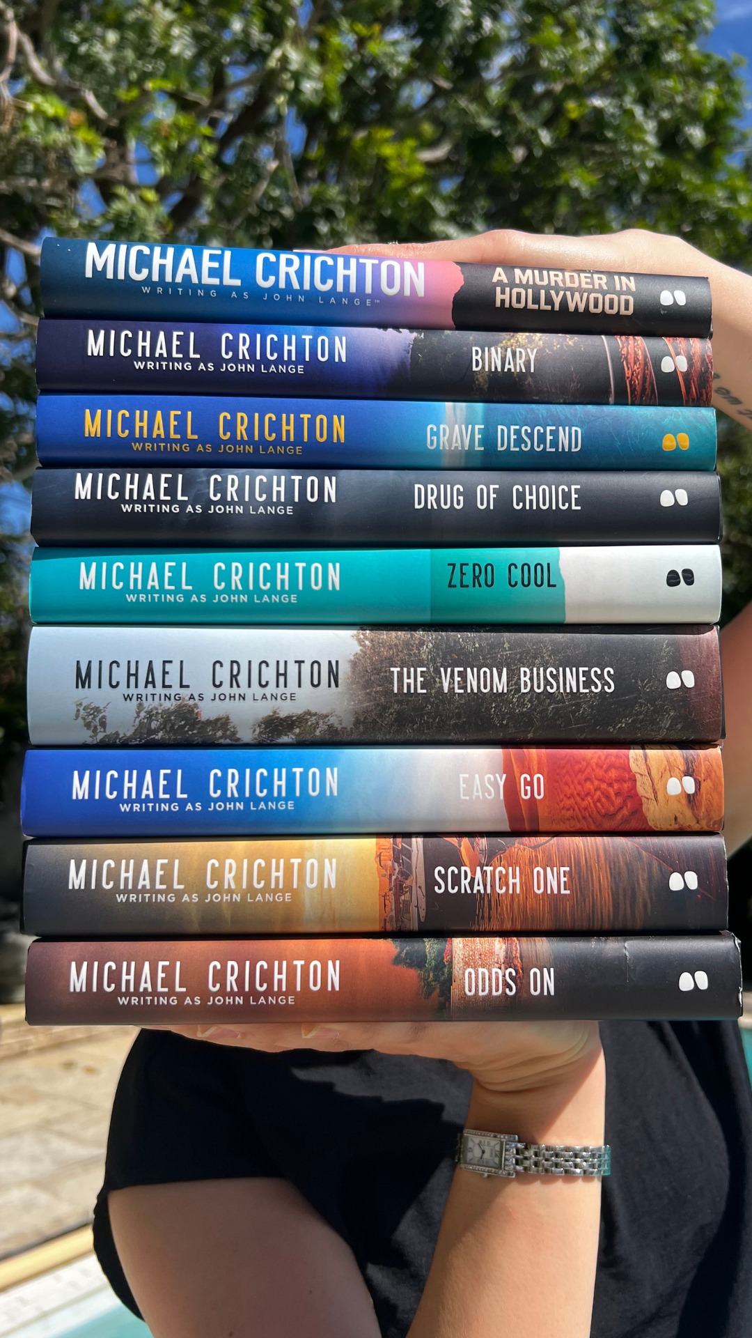 John Lange alias Micheal Crichton. 1972 editions.