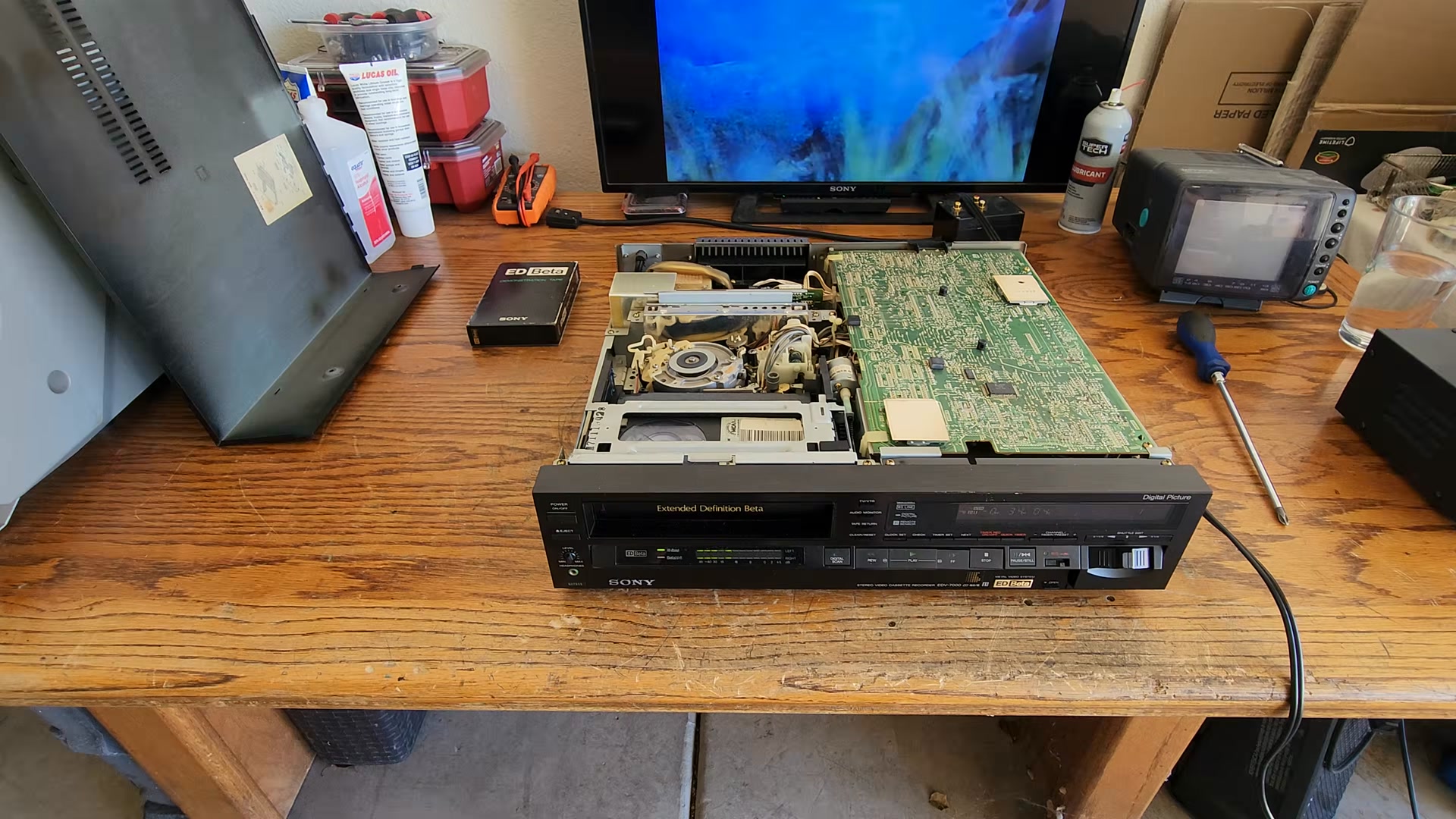 Ed beta video format and equipment