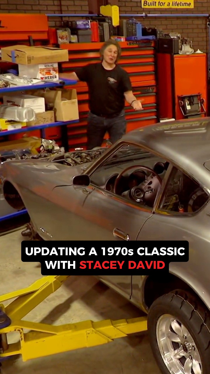A CLASSIC IS BACK IN THE GARAGE! Stacey David rolls in the