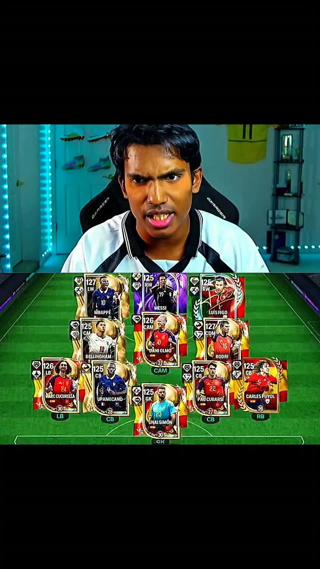 I reached MAX ovr FIRST 💀🔥 #eafc24 #fcmobile #fifamobile #shorts