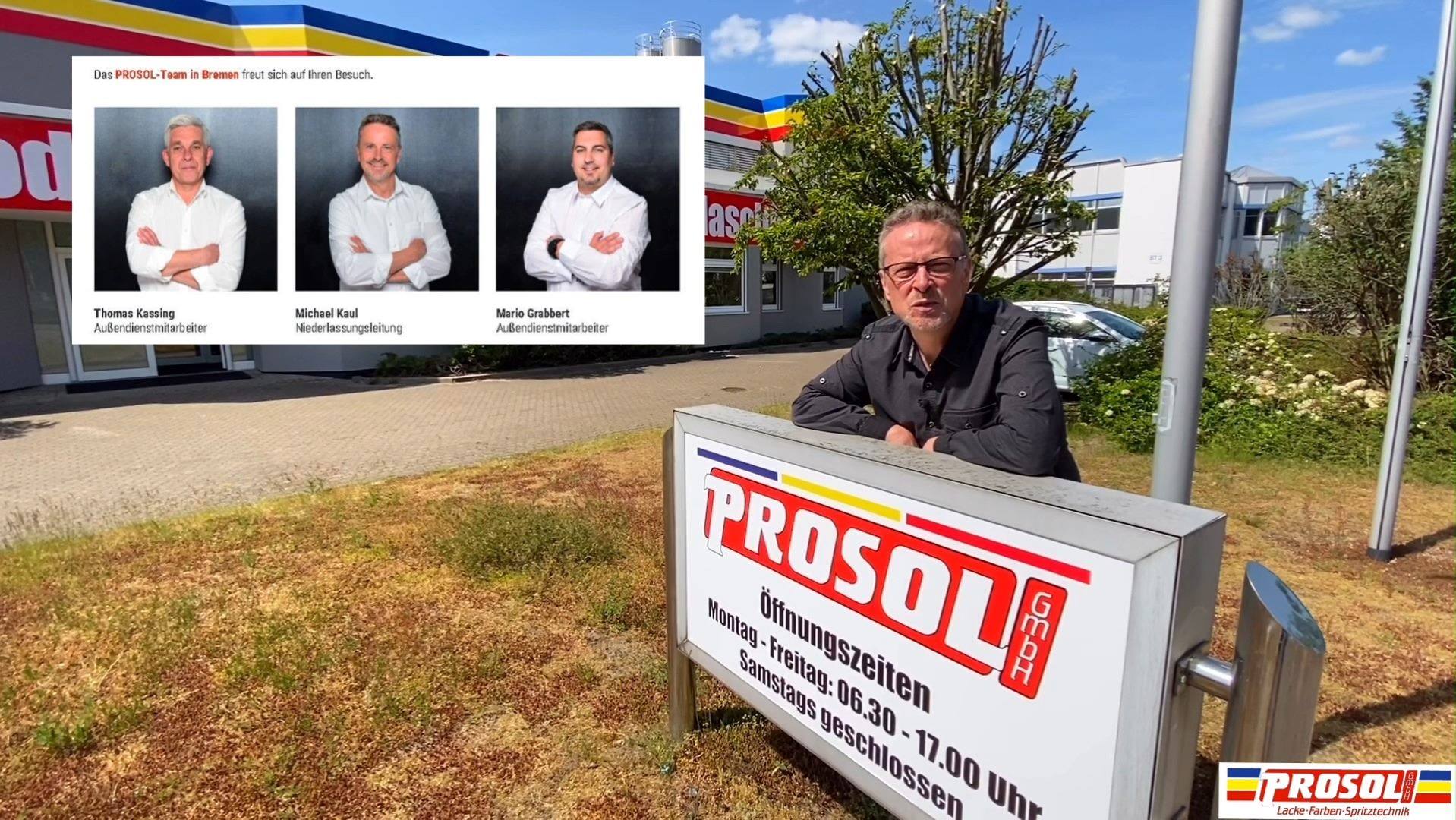 Eröffnungsvideo PROSOL Bremen | Persönliche Worte vom Filialleiter ...